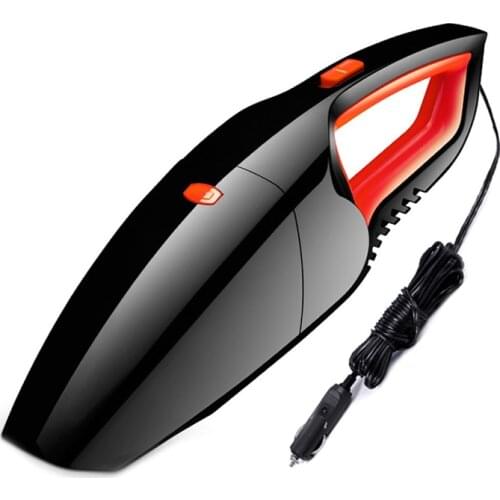 Handheld 5M Wired 120W High Power Car Vacuum Cleaner Dual-use Dry And Wet Easy To Clean Charge Cigarette Lighter Battery