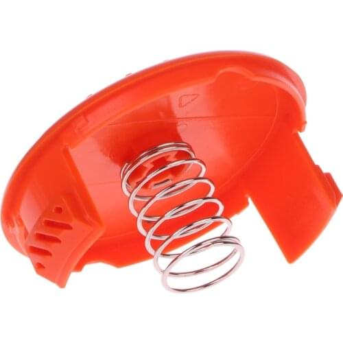 Replacement Spool Cap Covers With Spring For Black+Decker Trimmer Weed Eater New Whosale&Dropship