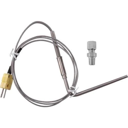 EGT K Type Thermocouple Temperature Controller Tools 0-1250C Exhaust Gas Temp Sensor Probe Connector