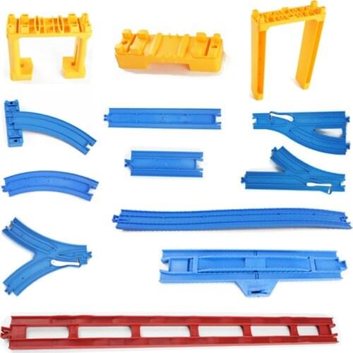 Universal track accessories train accessories harmony number small train steam assembled train EMU track puzzle assembled toys