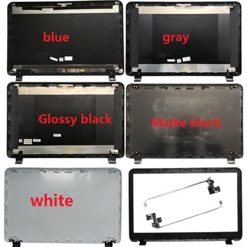 Laptop Top LCD Back Cover LCD/LCD Front Bezel/Hinges for HP 15-G001XX 15-G010DX 15-g011nl 256 15.6" Back case 749641-001