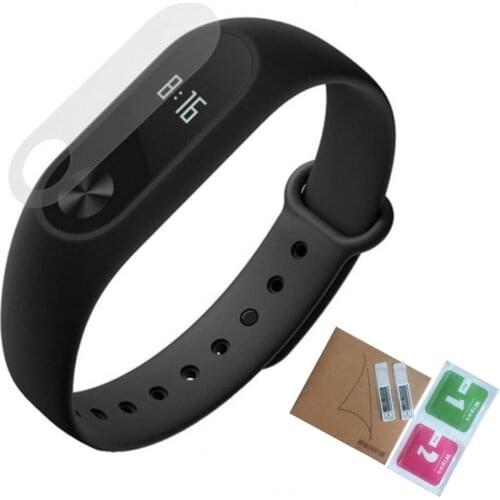 Screen Protective Film For Xiaomi Mi Band 2 Band2 Screen Protector Miband2 Mi band 2 HD Ultra Thin Anti-scratch Protective Film