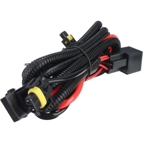 1Pcs Car Fog Light Relay Harness H11 880 Relay Adapter Extension Cable 40A Led Light and Halogen Fog Light Connector