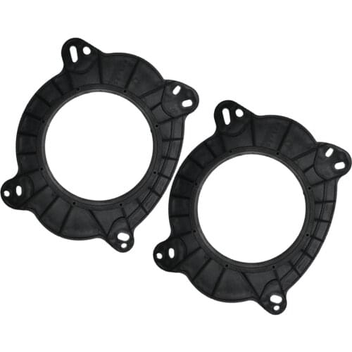 2pcs Auto Front Door Stereo Speaker Adapter Spacer Rings Plates Holder 6.5" Fit for Subaru Impreza Forester Legacy WRX WRX STI