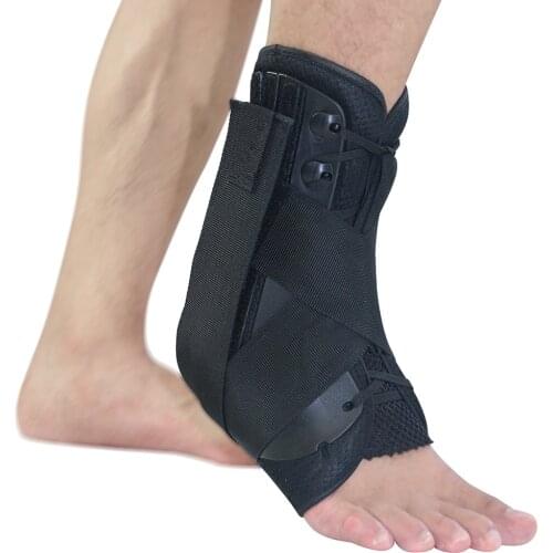 2 Pcs Ankle Support Brace Sports Volleball Foot Stabilizer Basketball Ankle Strap Protector Adjustable Wraps Bandage New