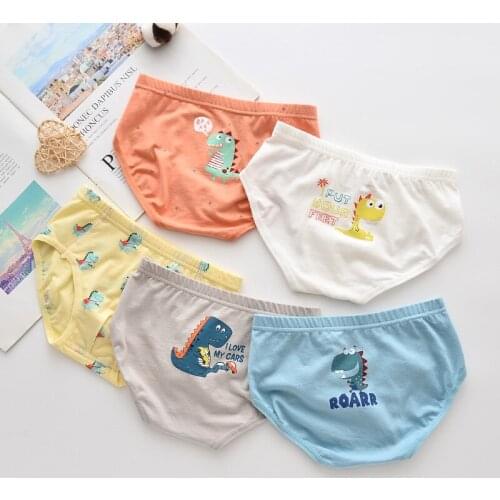 5Pcs/lot Girls Cotton Boxer Briefs Girl Panties Girls Boxer Shorts Childrens Panties Kids Underwear For 2-14 Years GU255