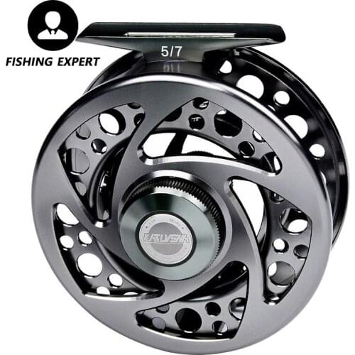 Fishing Tackle Accessories 3+1BB Fly Fishing Wheel 5/7-7/9-9/10 WT Aluminum Fly Reel CNC Machine Left&Right Handle Casting New