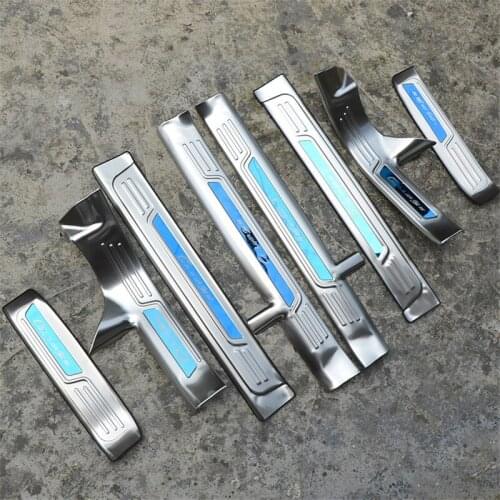 Car Styling Internal external Stainless Steel car Scuff Plate/Door Sill Door Sill For changan cs15 2016 2017 2018