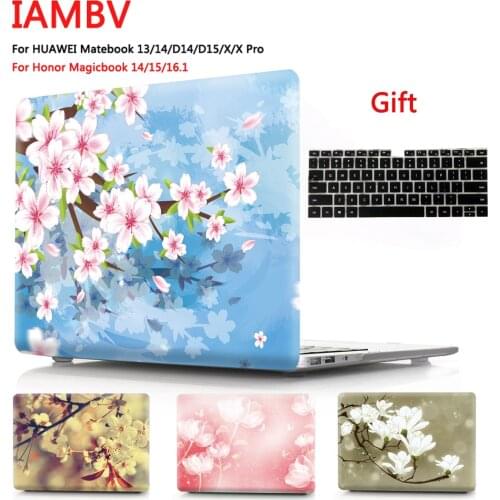 Colored flowers Case For huawei Matebook 2020 Mate 13 14 X pro 13.9,Cases for MagicBook14 15 Pro 16.1 Matebook D14 15+gift