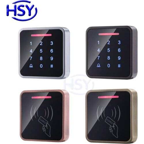 HSY New Touch Keyboard RFID Keypad Standalone Access Controller 125Khz EM Proximity Card Entry Lock Door Control System