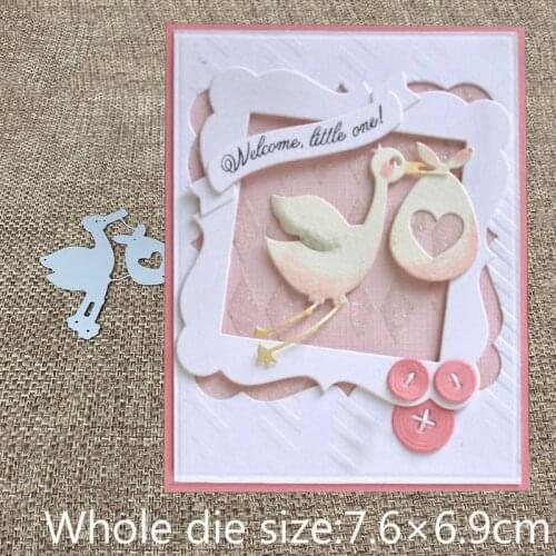 XLDesign Craft Metal Cutting Die die cuts baggage bird decoration scrapbook Album Paper Card Craft Embossing die cuts
