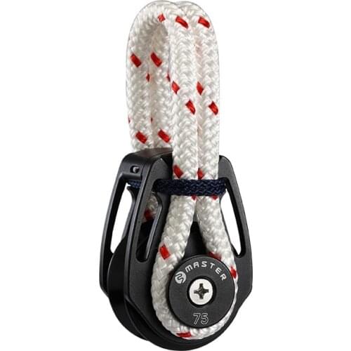 Marine Boat Yacht Sailboat Dinghy 75mm 2 15/16 Inch Snatch High-Load Block Small Boat Block Master TS-7501F