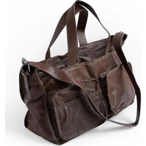 Vendange original design retro practical portable bag western style locomotive bag messenger bag/ shoulder bag/ handbag 0782