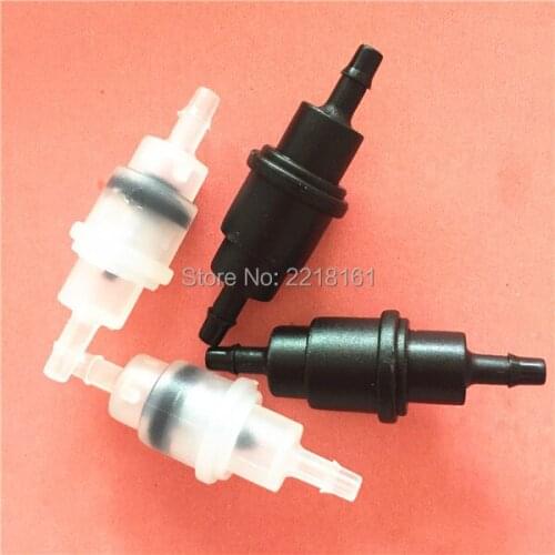 Digital printer plastic ink valve / Allwin Human Zhongye Myjet Xuli one way non-return tube valve 10pcs