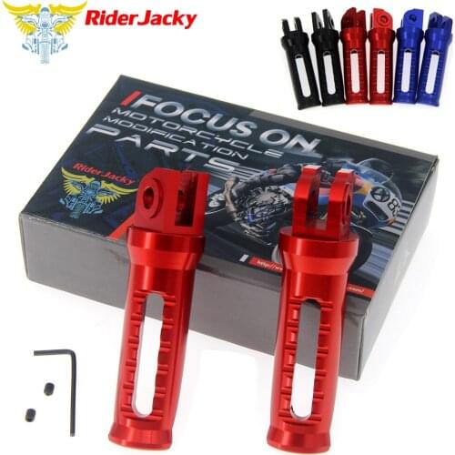 RiderJacky For YAMAHA MXT 9 Niken 2019 Motorcycle Front Footrest Foot Pegs CNC Foot Rests Pedal