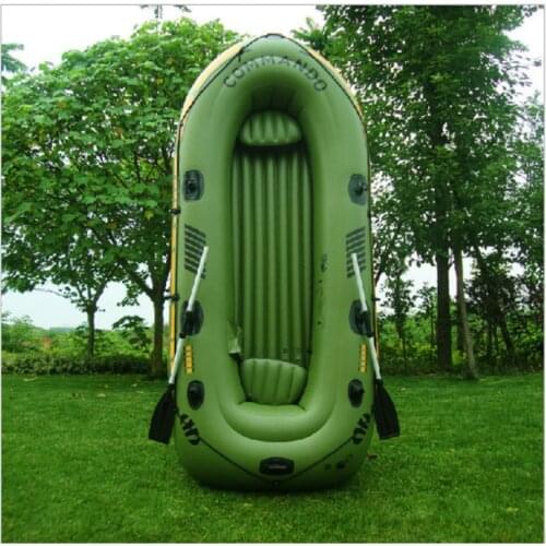 Elephant skin is equipped with fishing boat inflatable pumpn thickening and rubber filling four people water park large kayak s