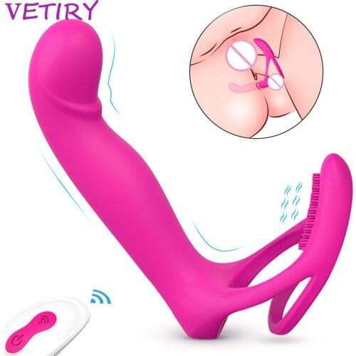 Couples Long Lasting Erection Penis Vibrator Prostate Massage for Men Vagina Clitoris Stimulator Orgasm for Women Adult Sex Toys