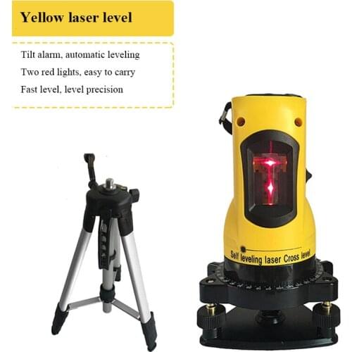 High-Precision Second-Line Automatic Anping Cross Laser Level, Laser Line Marker, Infrared Line Meter, Free Shipping