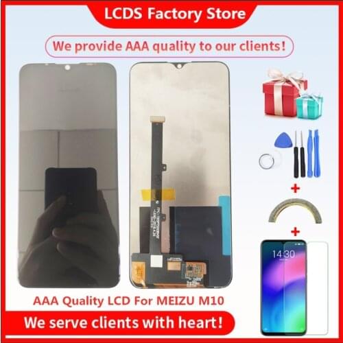 6.5" AAA Quality LCD For MEIZU M10 Lcd Display Screen Touch Screen For MEIZU M10 LCD Display 1600*720