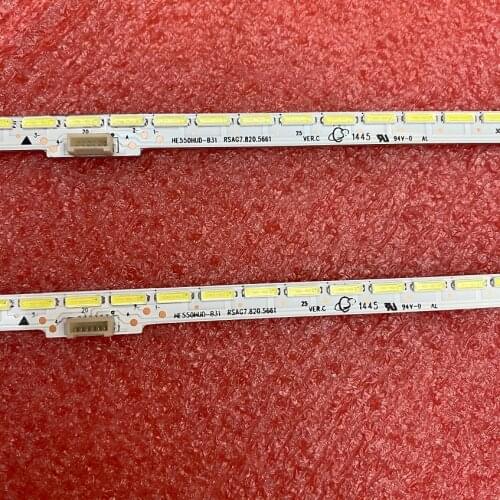 2pcs LED backlight for Hisense 55k680 LED55K680X3U HE550HUD-B31 B32 RSAG7.820.5661 RSAG7.820.5597 GT 1131038 A RSAG8.038.4108