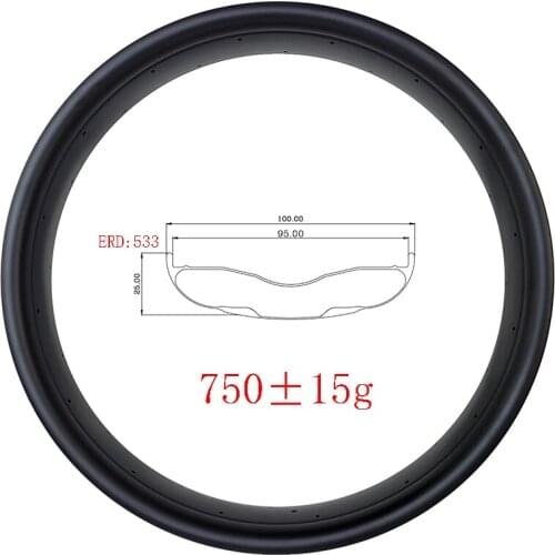 26er 100mm x 25mm Tubeless Hookless Snow carbon rims 100mm width 25mm depth beach 26inch wheels Fat bike 28H 32H 36H 64H spokes