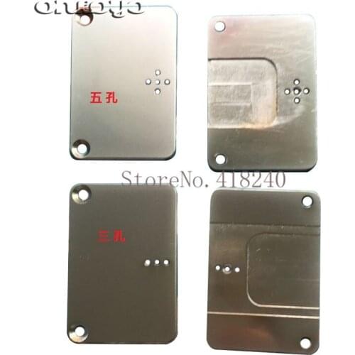 Towel Embroidery Accessories Parts Three Hole Needle Plate Five Hole Small