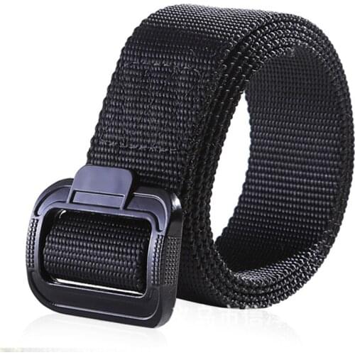 Army Tactical Nylon Belt Men Military Combat Heavy Duty Waistband Male Casual Strap Waist Belt Three Color