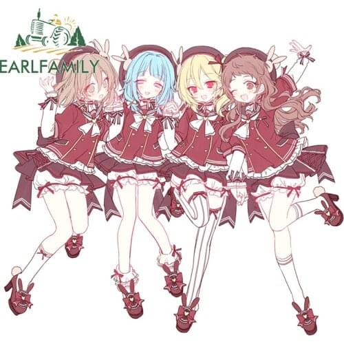EARLFAMILY 13cm x 9.1cm for Ensemble Stars Decal Anime DIY Vehicle Motorcycle Fine Trunk Waterproof Custom Printing Car Stickers