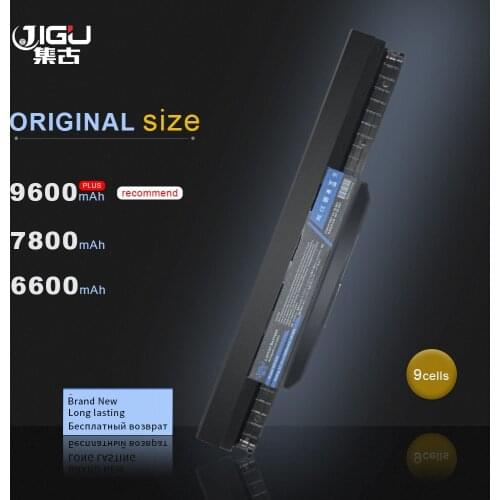 JIGU Laptop Battery For Asus A53E A54C A54H A83B K43B K43E K53B K53E K53Z P43S P53F P53E P53J P53S X43U X43T X43V