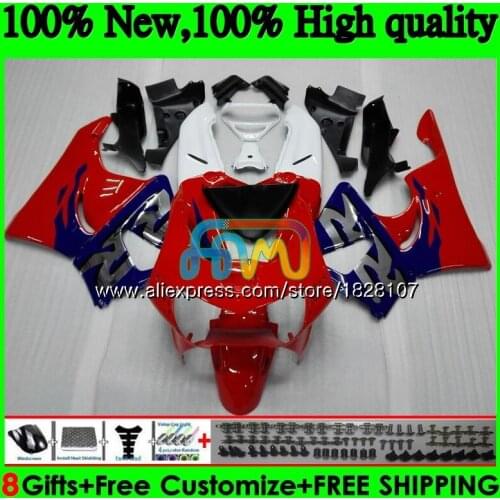 Body For HONDA CBR 919RR 900RR 900 919 RR CBR900 CBR919 RR 98 99 Red blue hot 134BS.12 900CC CBR900RR CBR919RR 1998 1999 Fairing