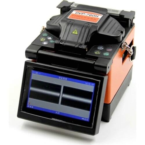Multi-language DVP 760 Optical Fiber Fusion Splicer DVP760 Fiber Optic Welder FTTH Splicing Machine DVP-760