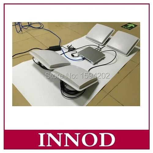 Rfid marathon timing system impinj Ethernet TCP/IP/ RS-232/RS485 uhf rfid fixed reader with four antenna ports +free SDK