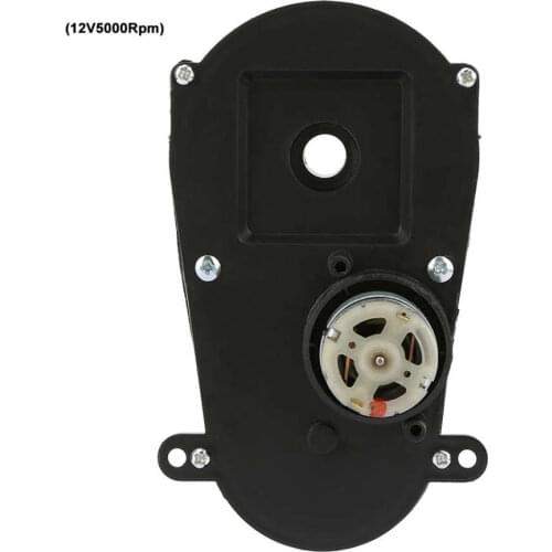 RS380 Gear Box Universal Children Electric Car Gearbox With Motor, Steering Motor Gearbox 6V5000, 6V5500, 12V5000, 12V5600RPM