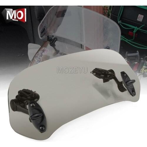 Motorcycle Windshield Extension Spoiler Windscreen Air Deflector For YAMAHA XJ 550 600 650 700 750 900 XJR 1300 400 XMAX 300
