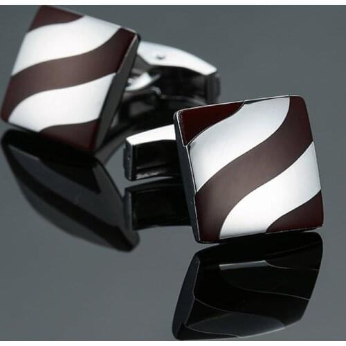 High quality retro pattern Cufflinks new fashion jewelry Enamel Cufflinks mens business shirt suit badge pin gift