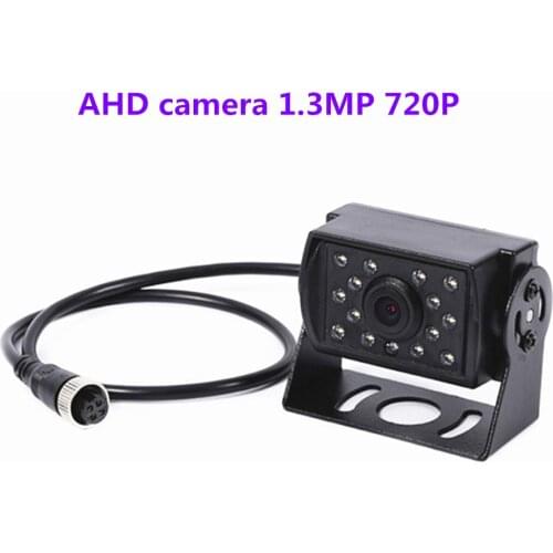 Waterproof AHD Car Rearview camera mirror image surveillance camera 1.3 MP 14LED Night Vision