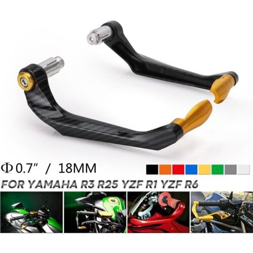 Motorcycle Levers Guard Brake Clutch Handlebar Protector for Yamaha R3 R25 Yzf R1 Yzf R6 Handle Bar Motor CNC Aluminum Parts
