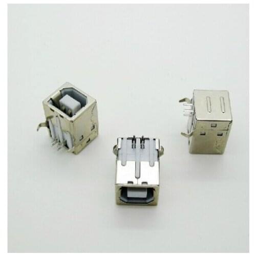 10 PCS USB 2.0 Female Type-B Connector Replac Solder Port new