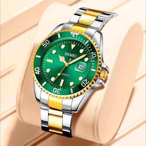 SKMEI Top Brand Luxury Fashion Casual Sport Watches Men Waterproof Date Clock Quartz Steel Wristwatch Relogio Masculino