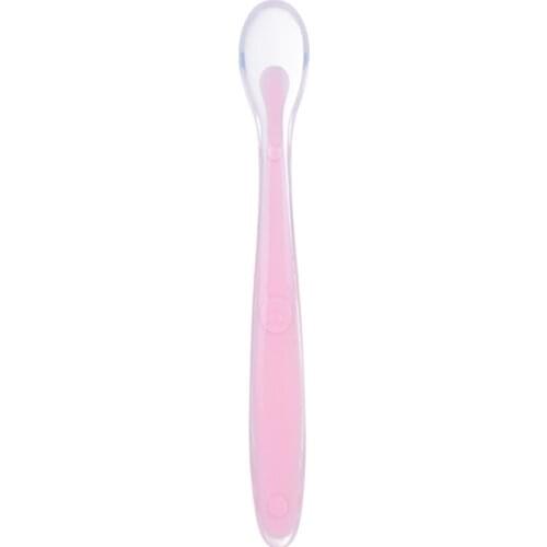 Baby Silicone Spoon Newborn water feeding training spoon Baby feeding soft spoon Soup ladle Feeding dishes Tableware for childs