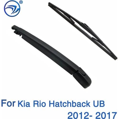 Wiper 11" Rear Wiper Blade & Arm Set Kit For Kia Rio Hatchback UB 2012- 2017 Windshield Windscreen Rear Window