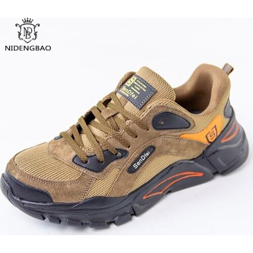 Work Shoes Mens Steel Toe Safety Shoes Construction Protective Lightweight Shockproof Boots Men Shoes Sneakers Footwear Safety