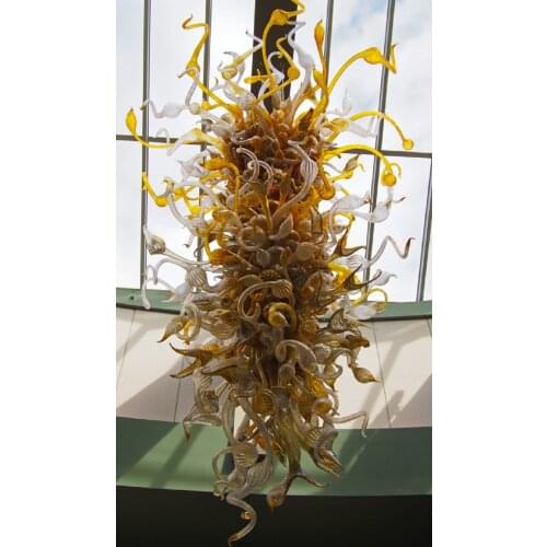 Murano Pendant Blown Glass Chandeliers Turkish Mosaic Lamp Modern