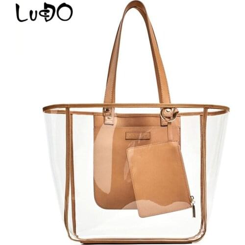 LUCDO Women's Transparent Bags
