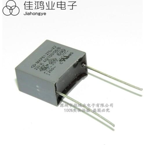 MKP61X2 ān guī diànróngqì 275V224K 0.22UF275VAC P22MM 41/5000 MKP61X2 safety capacitor 275V224K 0.22UF275VAC P22MM