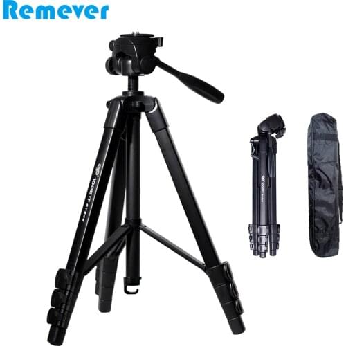 New Portable Professional Camera Tripod with Quick Release Plate Panoramic Gimbal Tripod Stand for CANON SONY NIKON DSLR Cameras