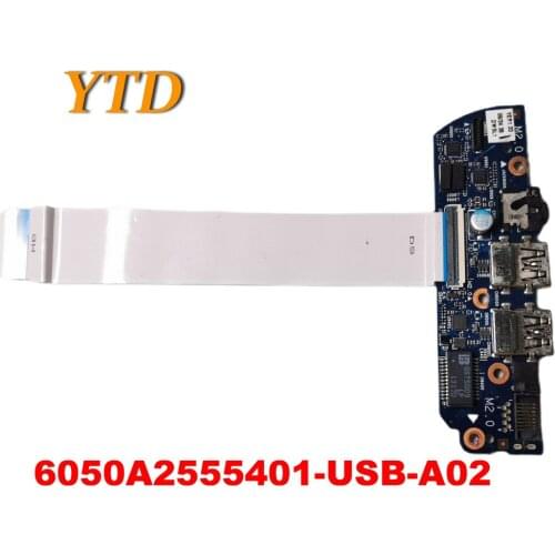 Original for HP Envy 15-j USB Board Audio 6050A2555401-USB-A02 tested good free shipping