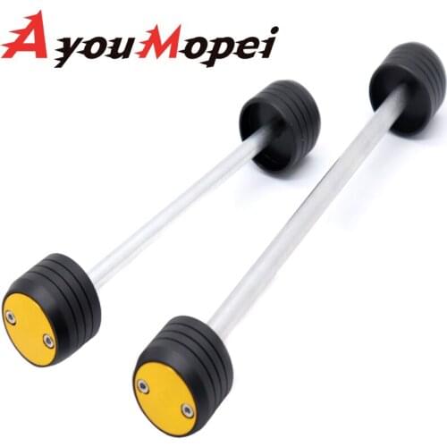 Front Rear Axle Fork Crash Sliders For SUZUKI GSX 1300R HAYABUSA 1999-2020 07 08 Motorcycle Accessories Wheel Protector GSX1300R