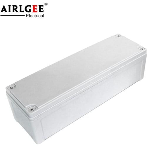 Plastic case 250x80x70 rectangular inlet and outlet junction box can open IP67 outdoor waterproof box