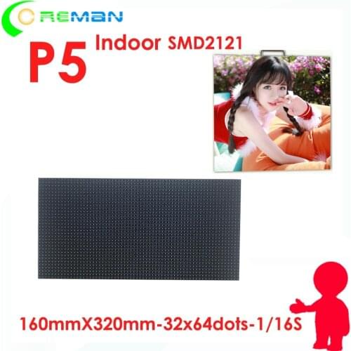 Shenzhen led manufacture led module p5 smd2121 lowest price , huge stock led module lowest price p5 led matrix rgb module smd